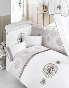 Комплект постельного белья из 3 предметов серия Royal (Bebe Luvicci, 00-0014141)